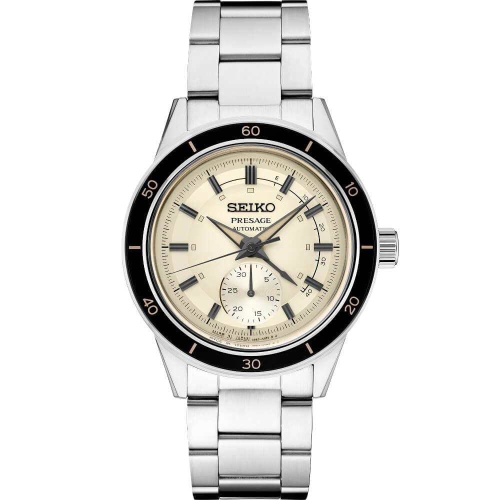 Seiko Ssa447 Automatic Men'S Watch - Vintage Style, 50M Water-Resistant, Mechanical Winding