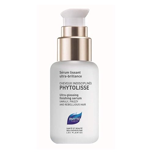 PHYTO Phytolisse Ultra-Glossing Finishing Serum, 1.7 oz - Biodegradable Bottle, Smooth Shine