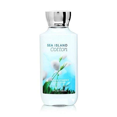 Bath & Body Works Sea Island Cotton Body Lotion, 8 Fl Oz - Signature Collection