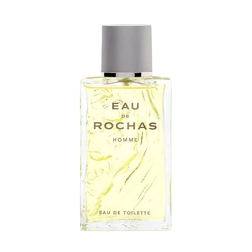 Rochas Homme Eau De Toilette, Citrus Woody Fragrance, 1.6 Fl. Oz. For Men