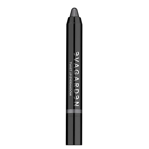 EVAGARDEN Twist Up Eyeshadow - Steel Gray, No-Transfer, Water-Resistant, Smooth Texture, 0.03