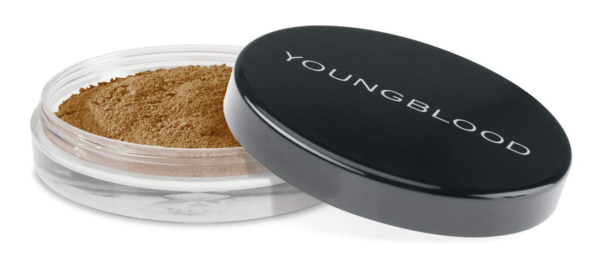 Youngblood Loose Mineral Foundation Toast - Full Coverage Matte Powder, Vegan & Cruelty-Free 0.35oz