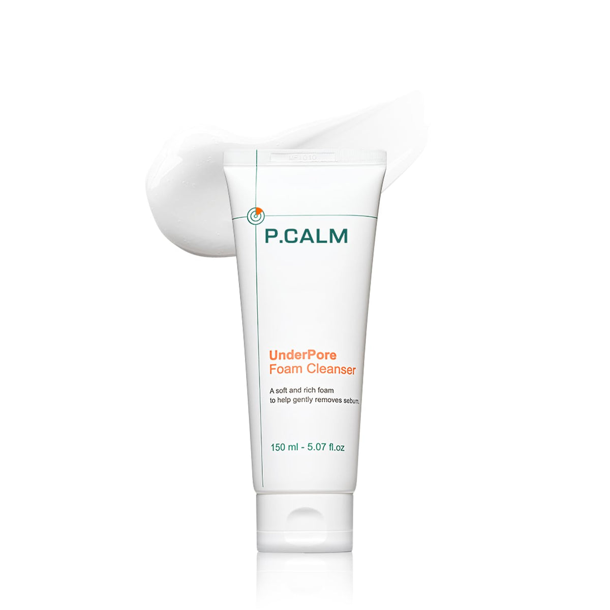 P.Calm Vegan Foam Cleanser 150Ml | Deep Pore Cleansing For Sensitive Skin | Korean Skincare