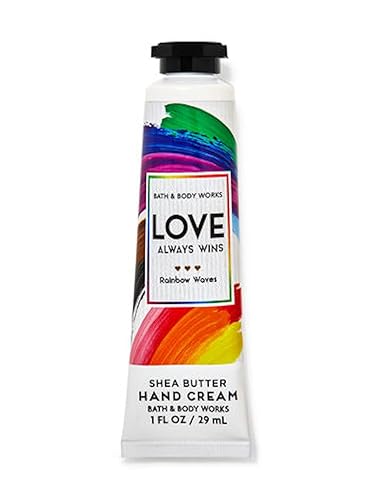 Bath & Body Works Rainbow Waves Shea Butter Hand Cream 1Oz - Travel Size Moisturizer