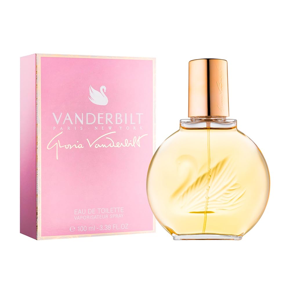 Vanderbilt by Gloria Vanderbilt EDT Spray 3.38 fl. oz - Multi Fragrance for Women, Long-lasting Perfume, Elegant Scent