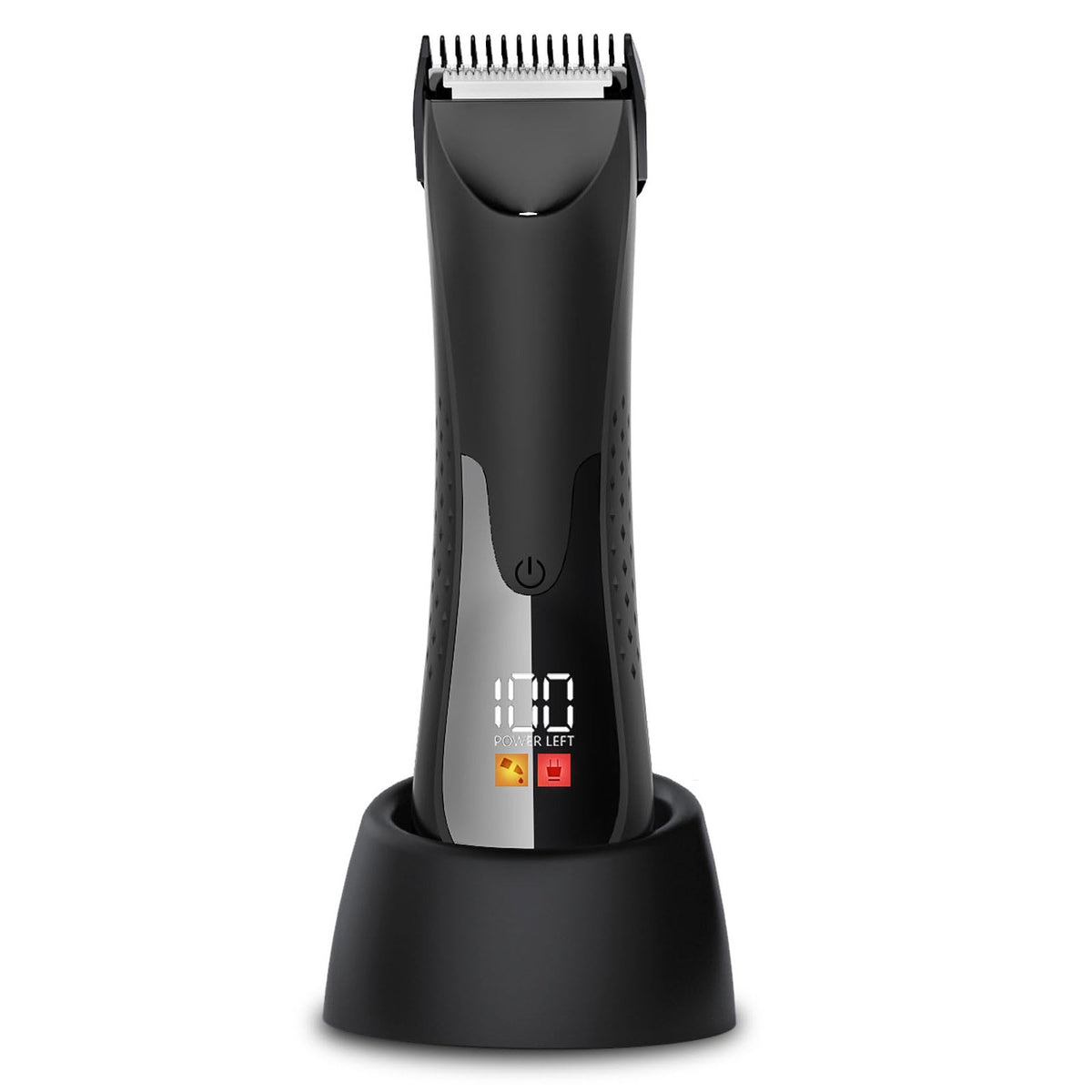 7D24Hcare Groin Hair Trimmer - Waterproof Electric Trimmer For Men With Ceramic Blade & Led Light