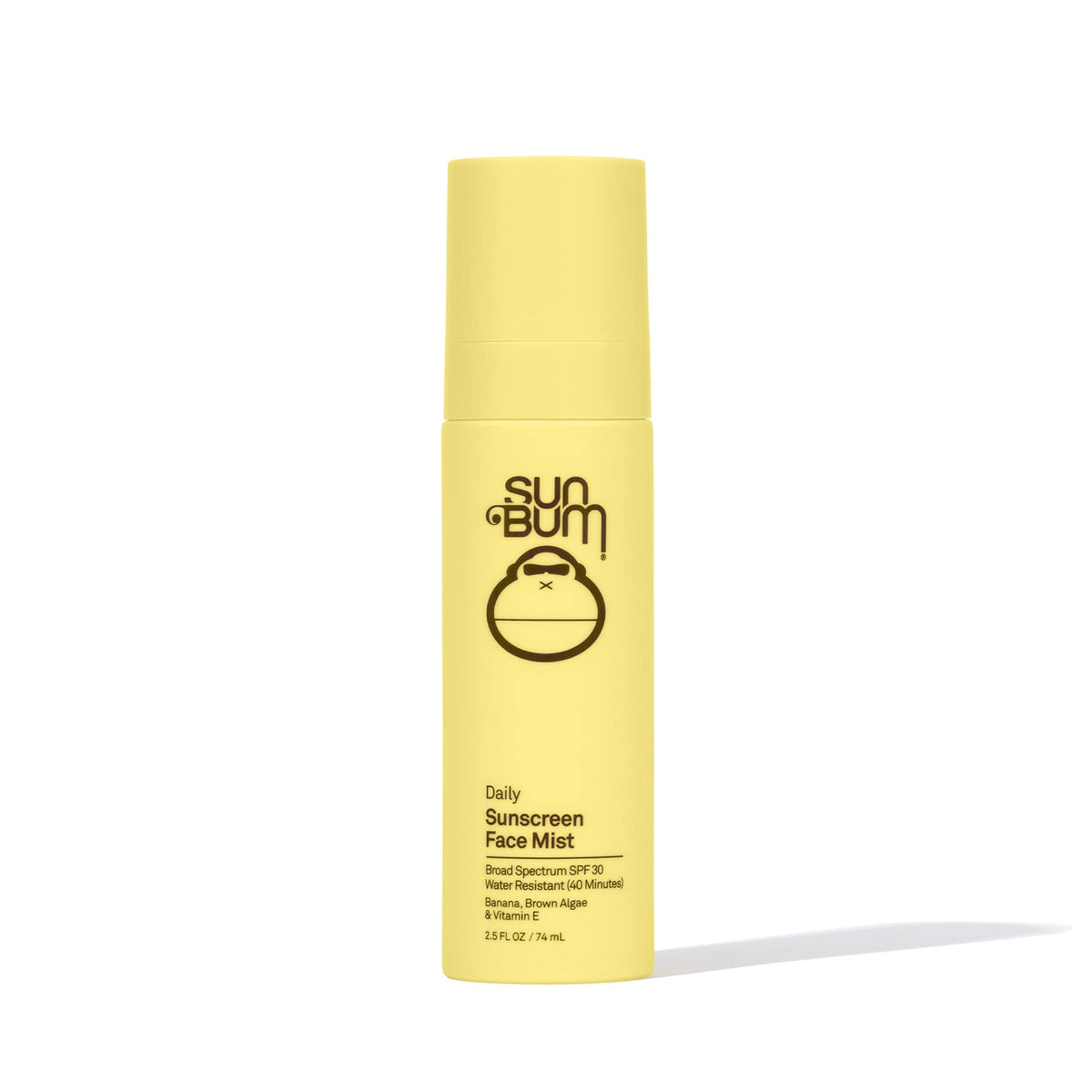 Sun Bum Spf 30 Daily Sunscreen Face Mist - Vegan, Broad Spectrum, 2.5 Oz, Clear Spray