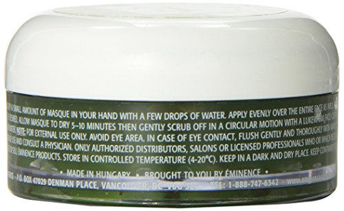 Eminence Organic Skin Care Eight Greens Phyto Masque - 2 Fl Oz Hydrating Facial Mask