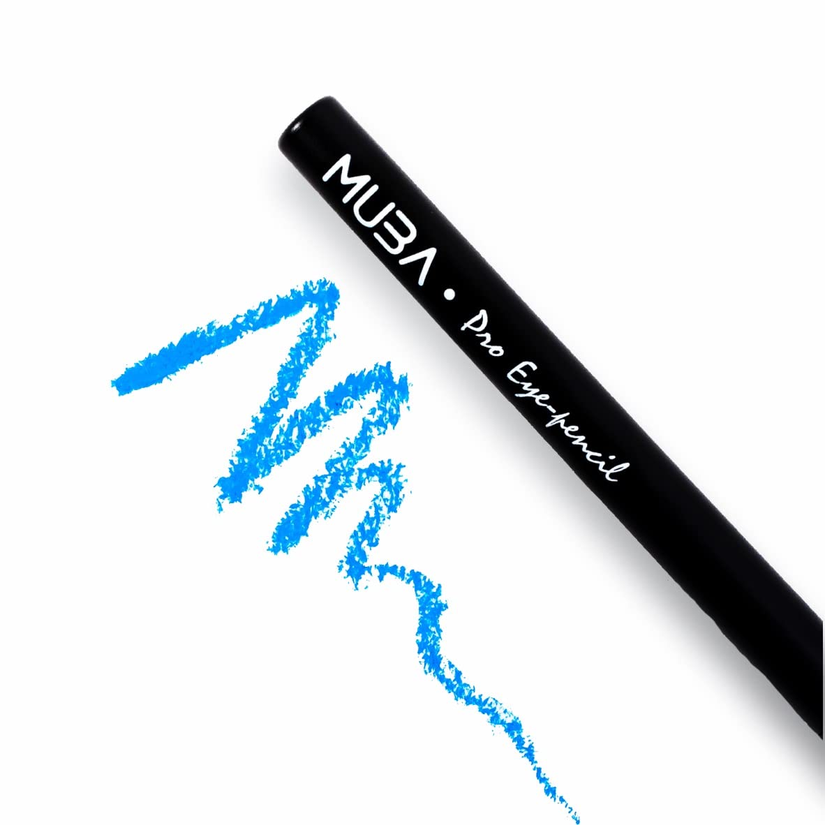 Muba Waterproof Smudge-Proof Eyeliner Pencil - Azure, 1 Count, Long-Lasting Makeup