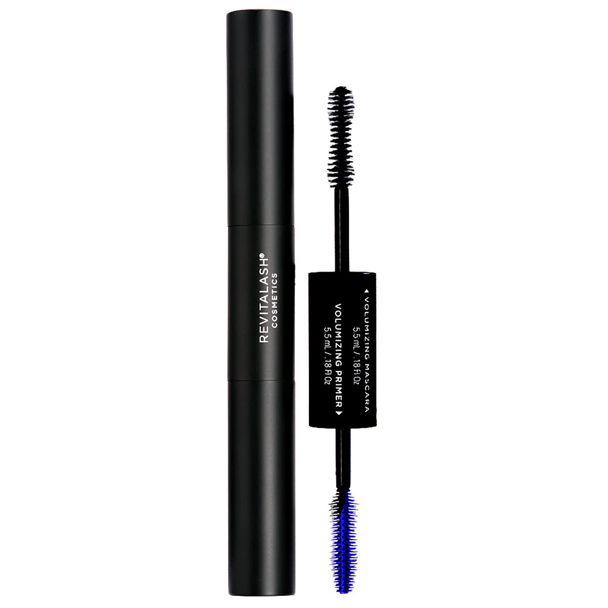 RevitaLash Double-Ended Volume Set - Hypoallergenic Eyelash Primer & Mascara, Black, 0.18 Fl