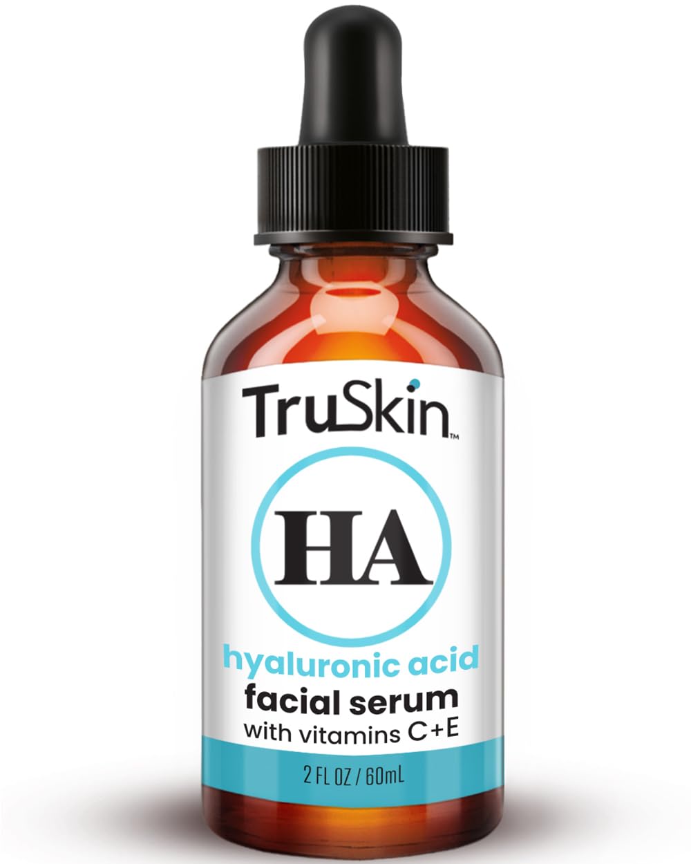 Truskin Hyaluronic Acid Serum - Hydrating Anti-Aging Facial Serum With Vitamin C, 2 Fl Oz