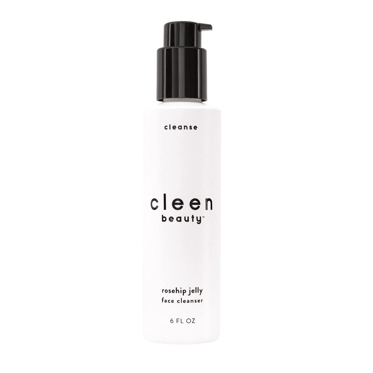 Cleen Beauty Rosehip Jelly Face Cleanser | Paraben-Free Facial Wash With Rosehip Oil & Water 6 Fl. Oz