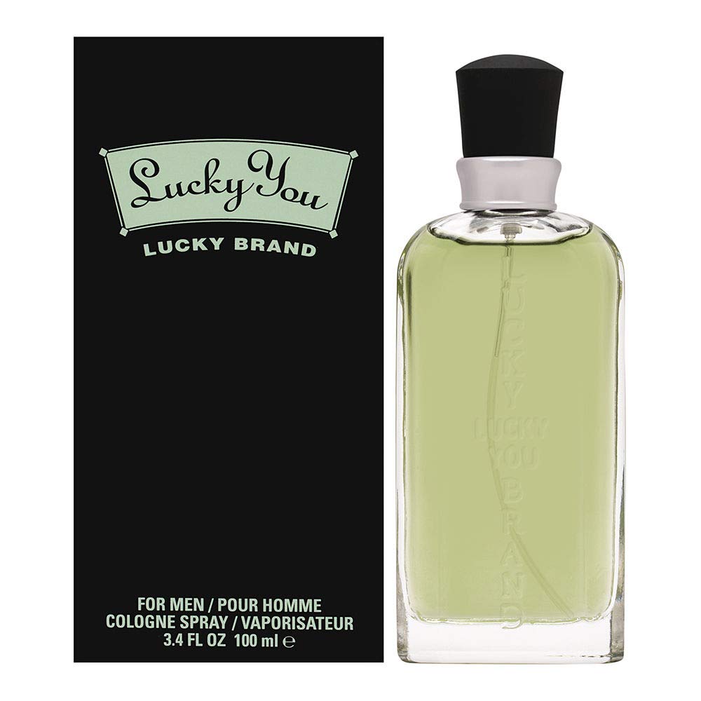 Liz Claiborne Lucky You Cologne Spray for Men, 3.4 Oz - Fresh, Masculine Fragrance for Everyday Wear