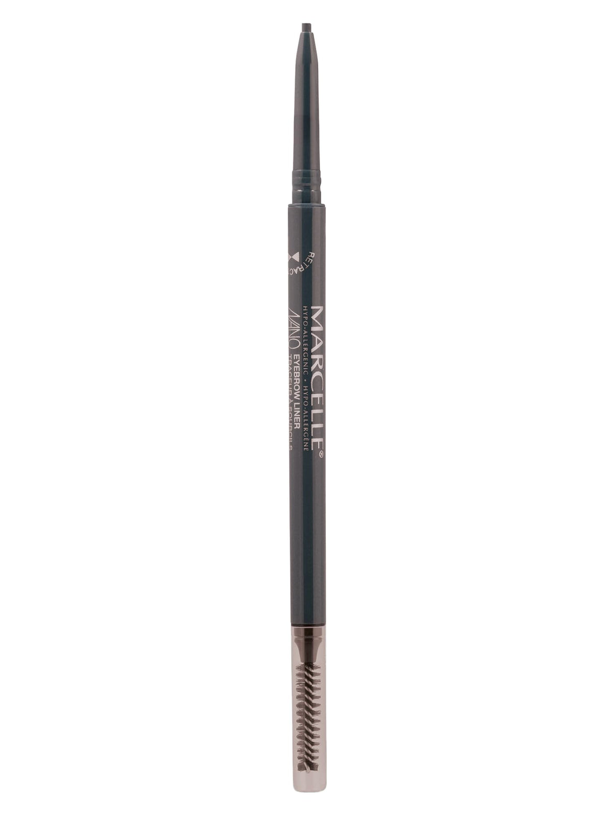 Marcelle Nano Retractable Eyebrow Liner, Granite - Waterproof, Hypoallergenic, Cruelty-Free