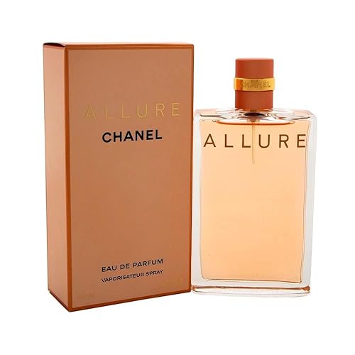 Allure by Chanel Eau De Parfum Spray for Women, 3.4 Fl Oz - Luxury Fragrance