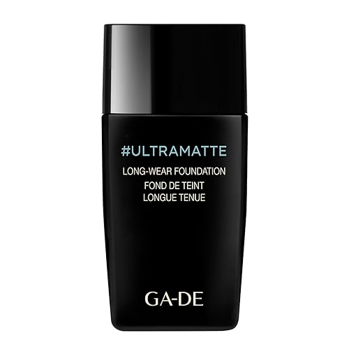 Ga-De Ultramate Long-Wear Foundation, 153 Bisque - Sweat-Resistant Ultra-Matte Face Makeup, 1 Oz