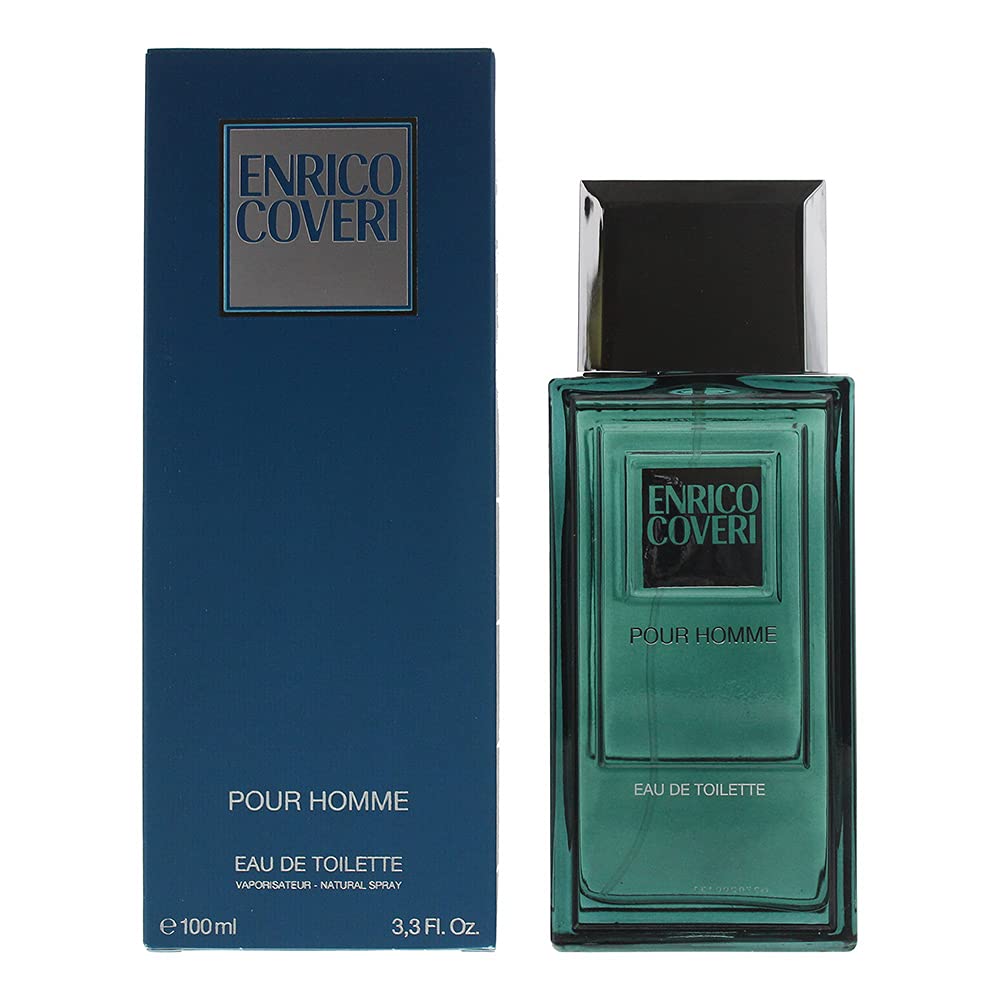 Enrico Coveri Pour Homme Eau De Toilette Spray, 3.3 Oz - Men'S Fragrance By Evaflorparis