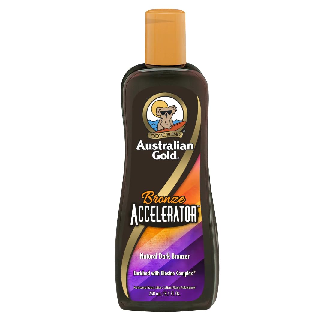 Australian Gold Bronze Accelerator, 8.5 Fl Oz - New Sunshine Tanning Lotion