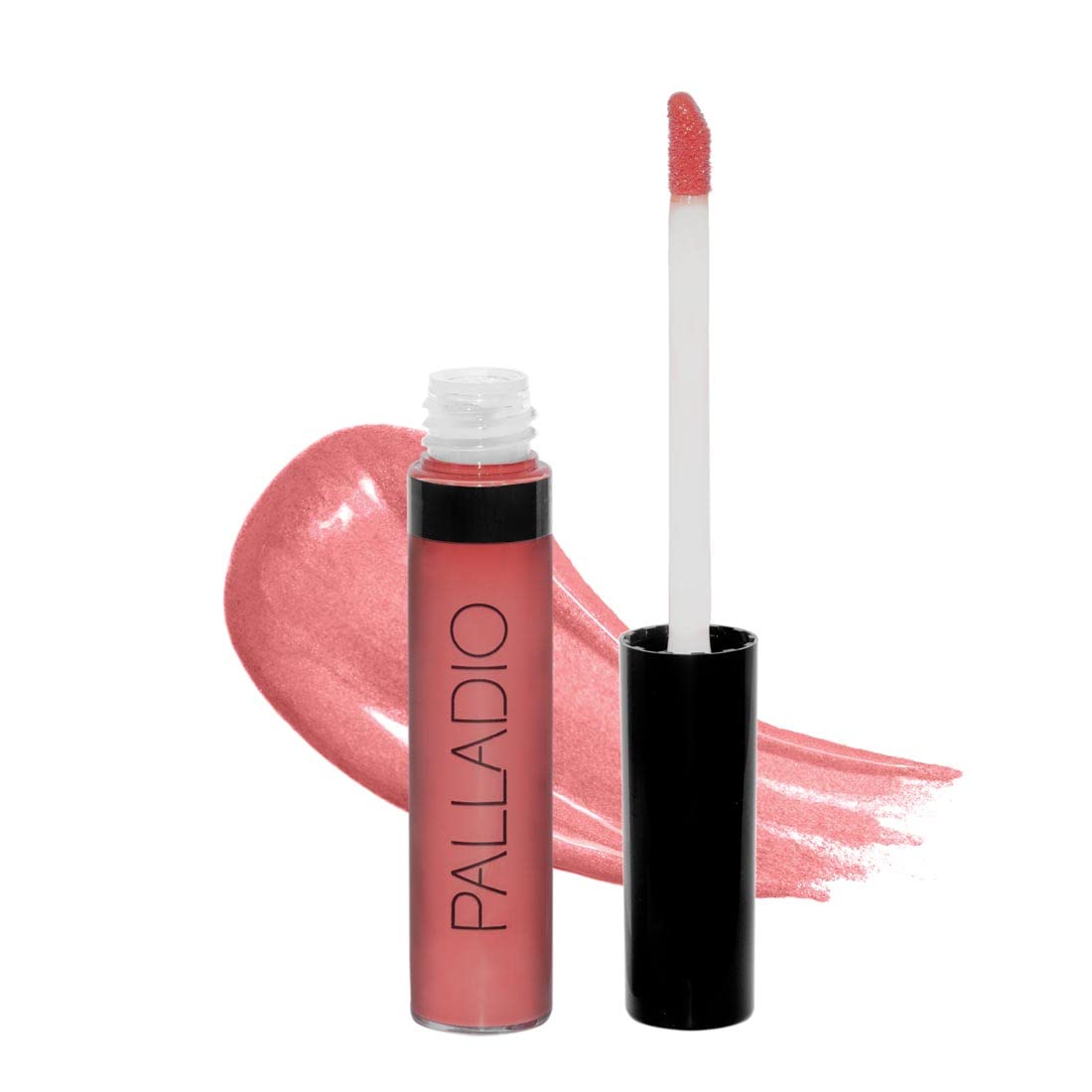 Palladio Pure Natural Lip Gloss - Non-Sticky, Vitamin E & Aloe, Intense Color, 0.24 Fl Oz