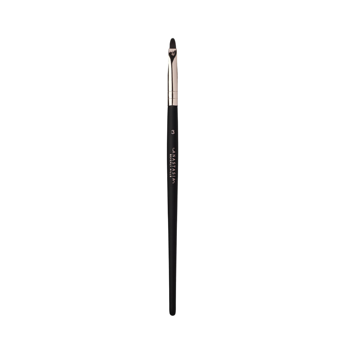 Anastasia Beverly Hills #3 Brush - Synthetic Fibers Makeup Tool For Precision Application