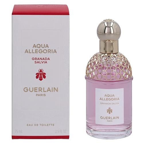 Guerlain Eau de Toilette Aqua Allegoria Granada Salvia 75 ml - Refreshing Fragrance for Women, 2.5 Fl Oz