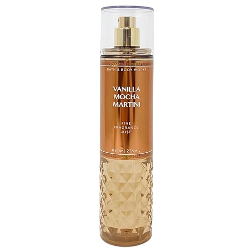 Bath & Body Works Vanilla Mocha Martini Fine Fragrance Body Spray Mist, 8 Fl Oz