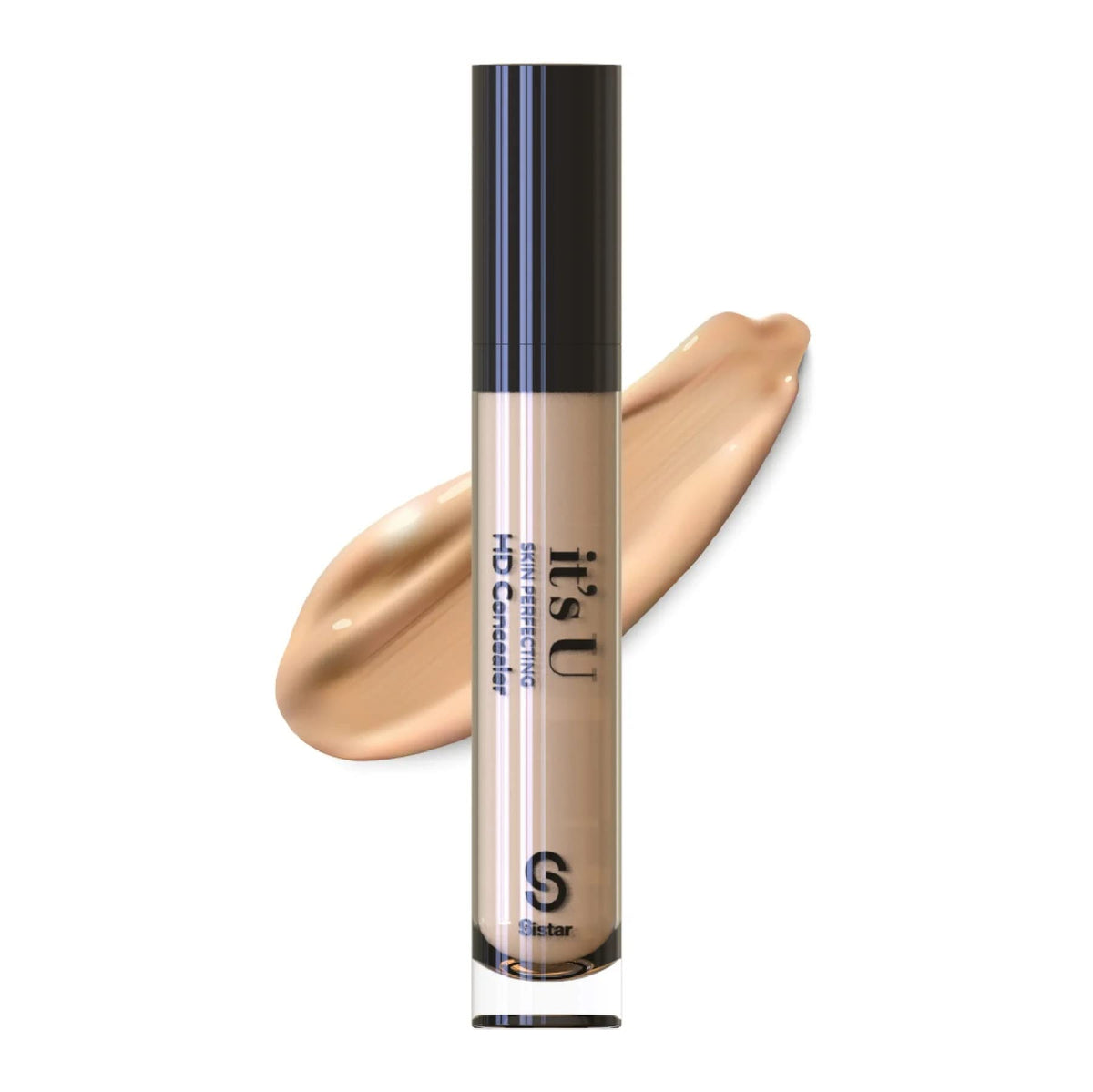 Sistar Hd Concealer Ivory - Full Coverage, Lightweight, Long Lasting Liquid Makeup, 5Ml