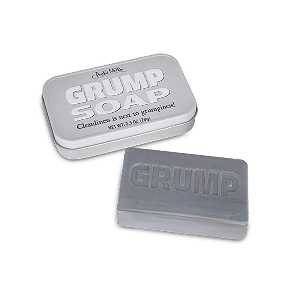 Accoutrements Mcphee Archie 12729 Grump Soap - Gray Cotton, 1 Count