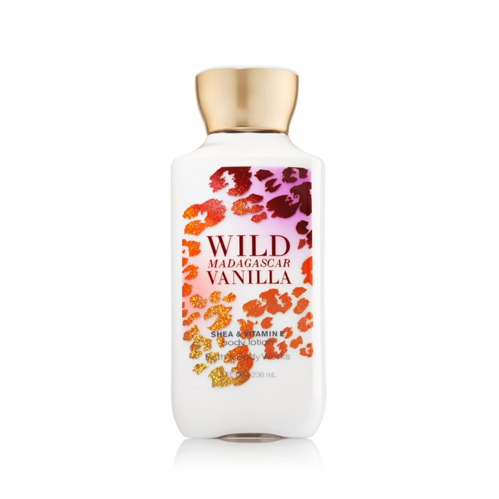 Bath & Body Works Wild Madagascar Vanilla Body Lotion, 8 Fl Oz, Nourishing Moisturizer