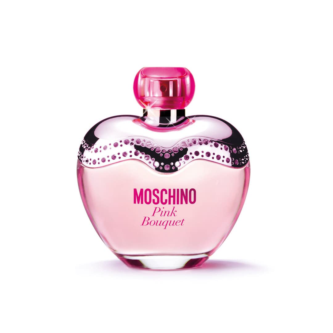 Moschino Pink Bouquet Eau De Toilette Spray 1.7 Oz For Women - Floral Fragrance