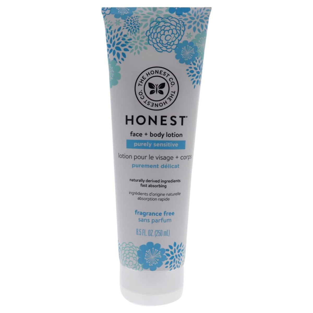 The Honest Company Fragrance-Free Face & Body Lotion For Sensitive Skin, 8.5 Fl Oz