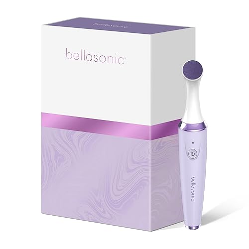 BELLASONIC 4-in-1 Electric Nail File Set - Rechargeable, Oscillating Head, Travel Pouch, Purple