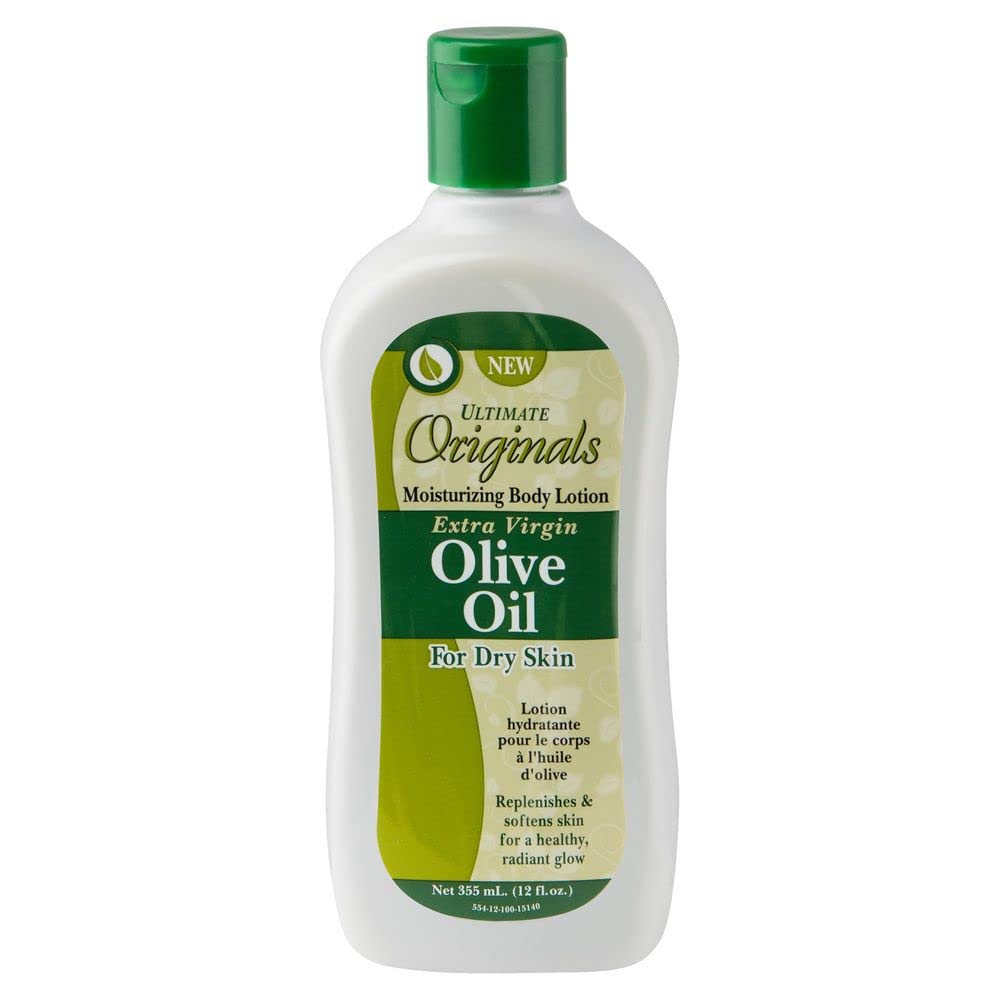 Originals By Africa'S Best Extra Virgin Olive Oil Body Lotion, 12Oz - Moisturizes & Rejuvenates Skin