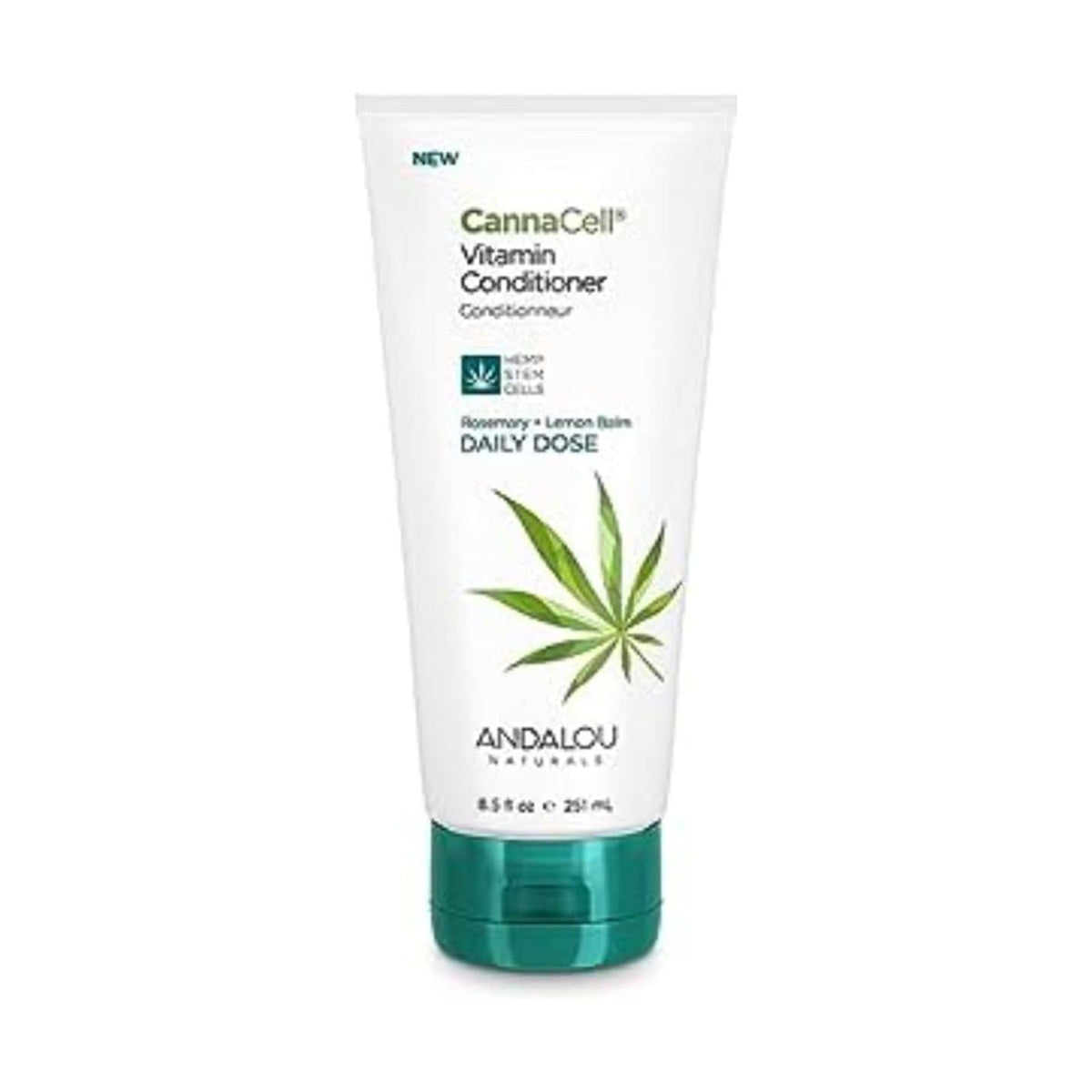 Andalou Naturals Cannacell Vitamin Conditioner, Daily Dose, 8.5 Fl Oz - Nourishing Hair Care