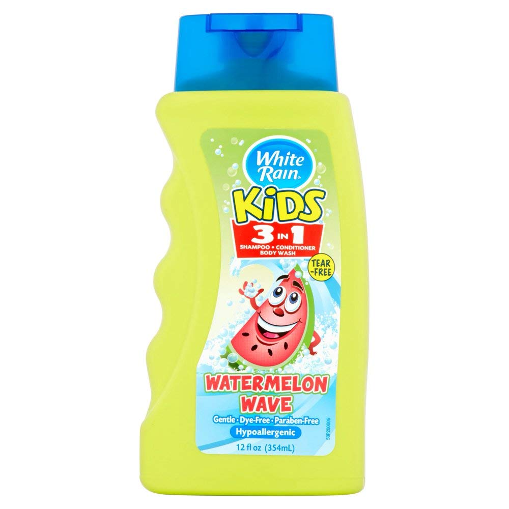 White Rain Kids 3In1 Zany Watermelon Shampoo, Conditioner & Body Wash - 12 Oz (Pack Of 2)