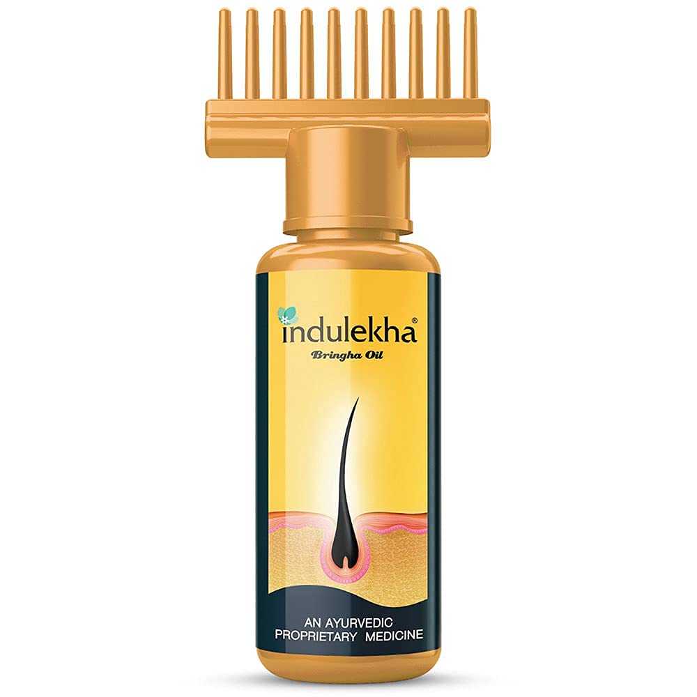 Indulekha BRINGHA Hair Oil 100ml - Ayurvedic Hair Care for Strong & Healthy Hair