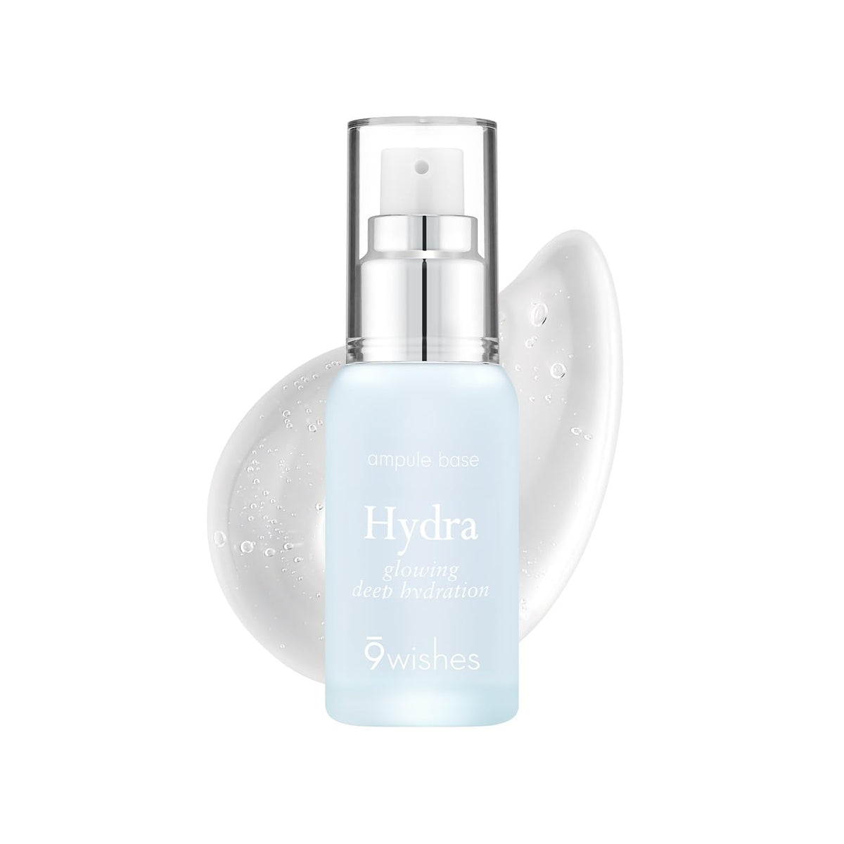 9 Wishes Hydra Ampule Base 1.01 Fl.Oz | Hyaluronic Acid Makeup Primer For Glowing Skin