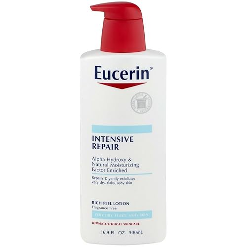 Eucerin Intensive Repair Lotion 16.9 Oz (Pack Of 2) - Deep Moisture For Dry Skin