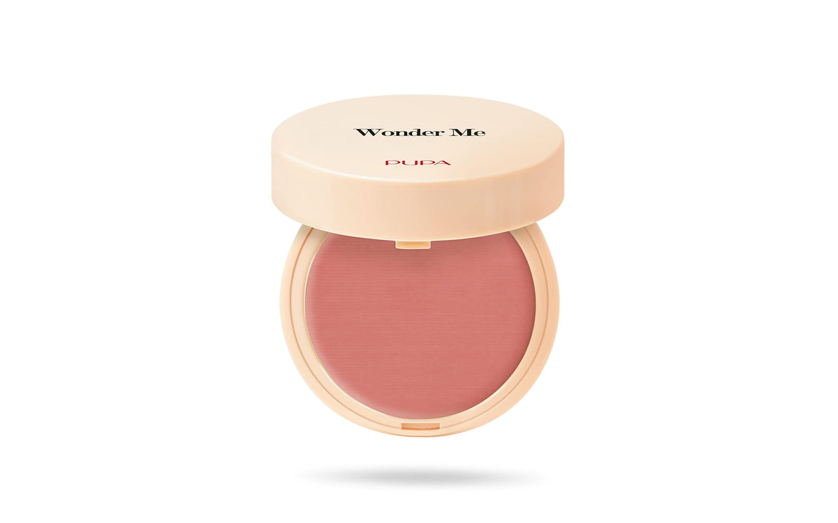 Pupa Milano Wonder Me Blush 004 True Love - Talc-Free, Paraben-Free, Smooth Matte Finish