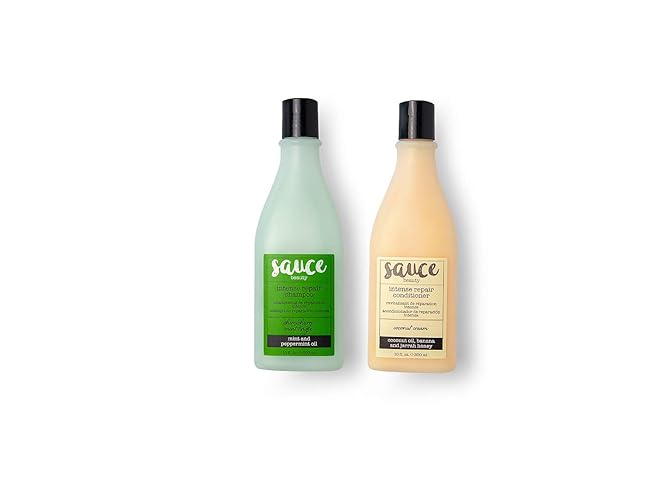 Sauce Beauty Chimichurri Mint Shampoo & Coconut Cream Conditioner Set, 10 Fl Oz (Pack Of 2)