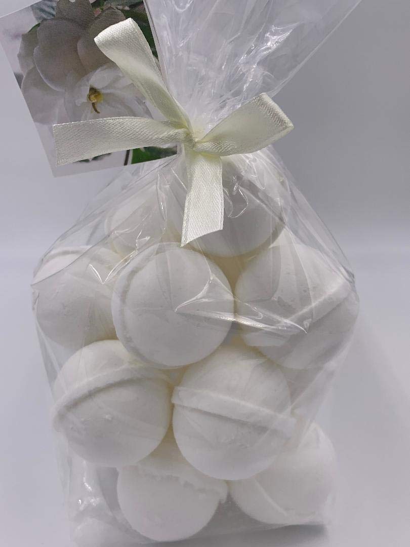 Spa Pure Gardenia Bath Bombs - 14 Ultra Moisturizing Fizzies With Shea Butter, 12 Oz