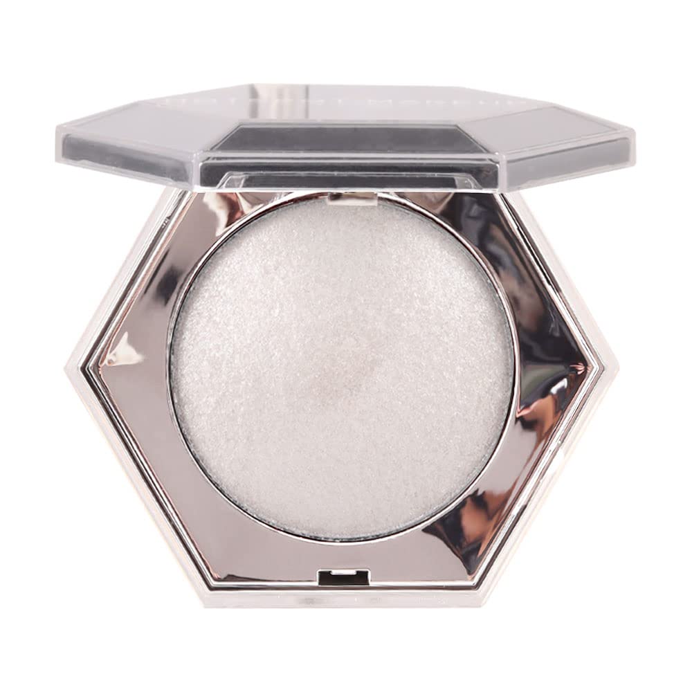 Amy'S Diary Pearl White Shimmer Glitter Highlighter - Silver Makeup Contour Powder