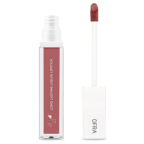 Ofra Long Lasting Liquid Lipstick - Oh My Ry Ry | High-Pigment Matte Mauve Pink - 0.64 Oz