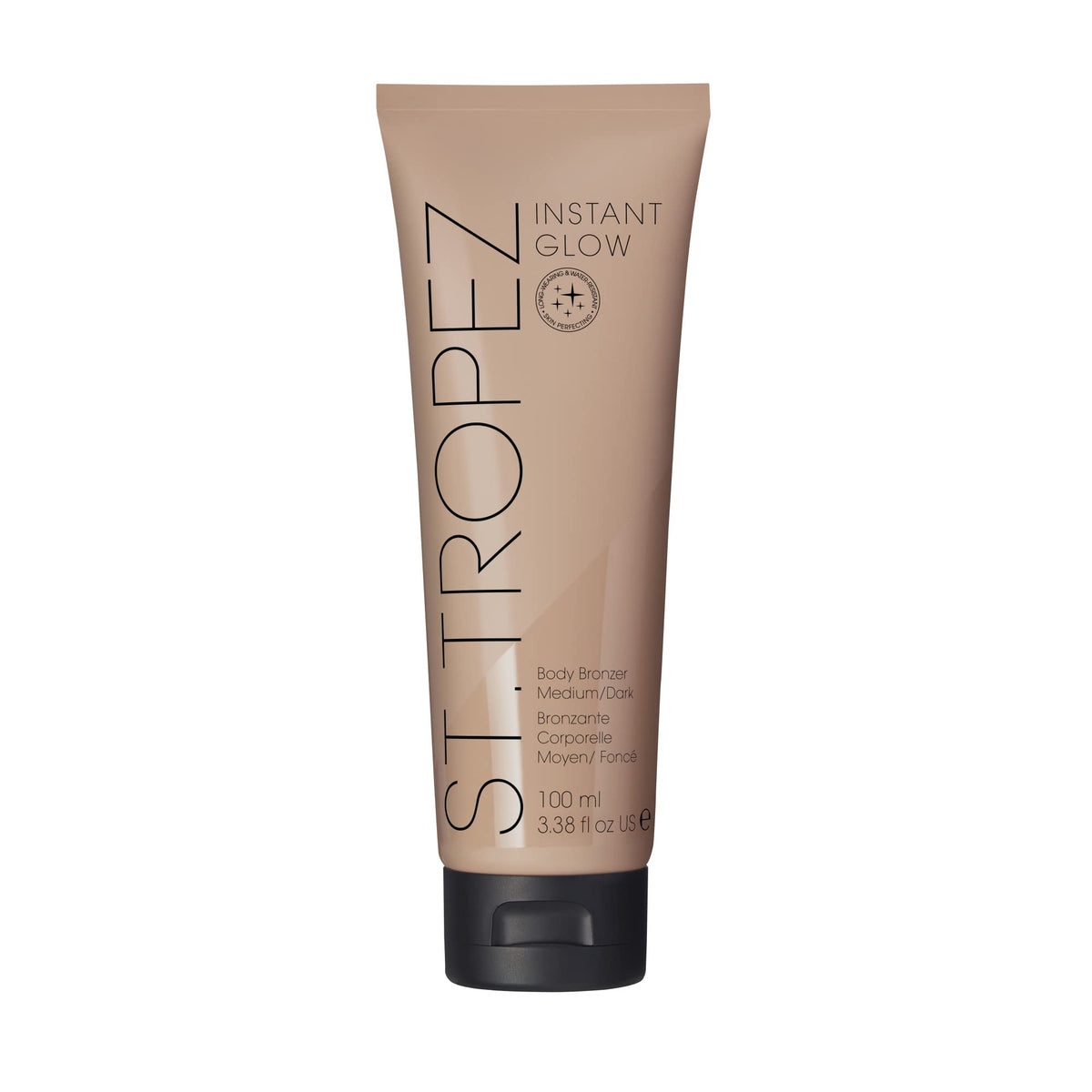 St.Tropez Instant Glow Bronzer Makeup, Medium/Dark, Vegan, Smudge-Proof, 3.4 Fl Oz