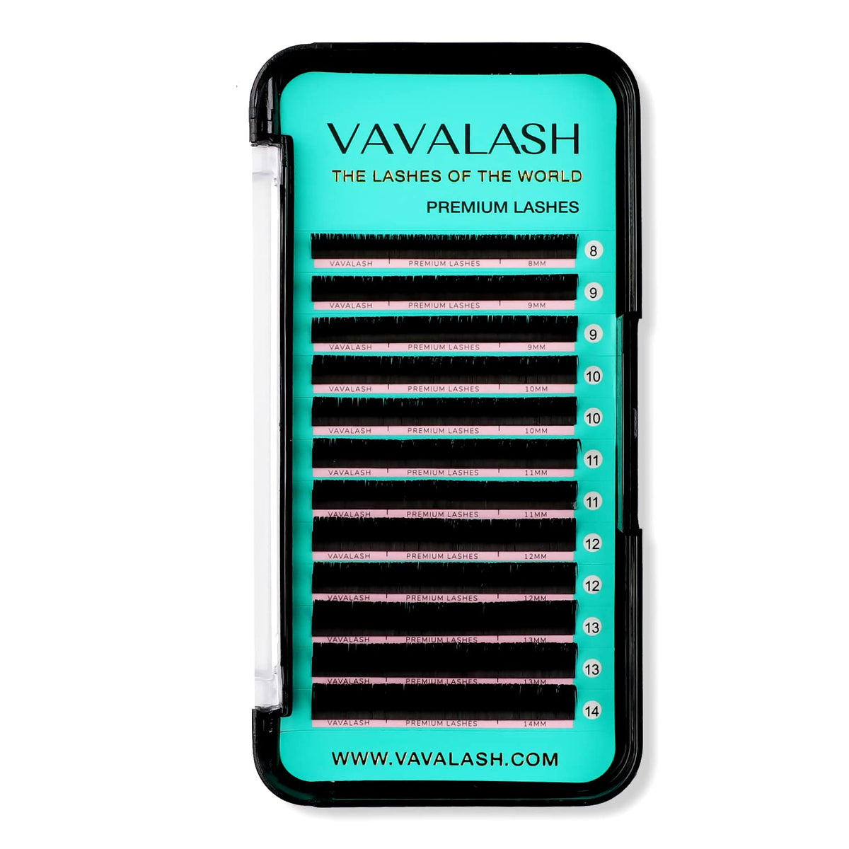 VAVALASH 0.15 CC Curl 8mm Eyelash Extensions - Premium Silk Volume & Classic Lashes