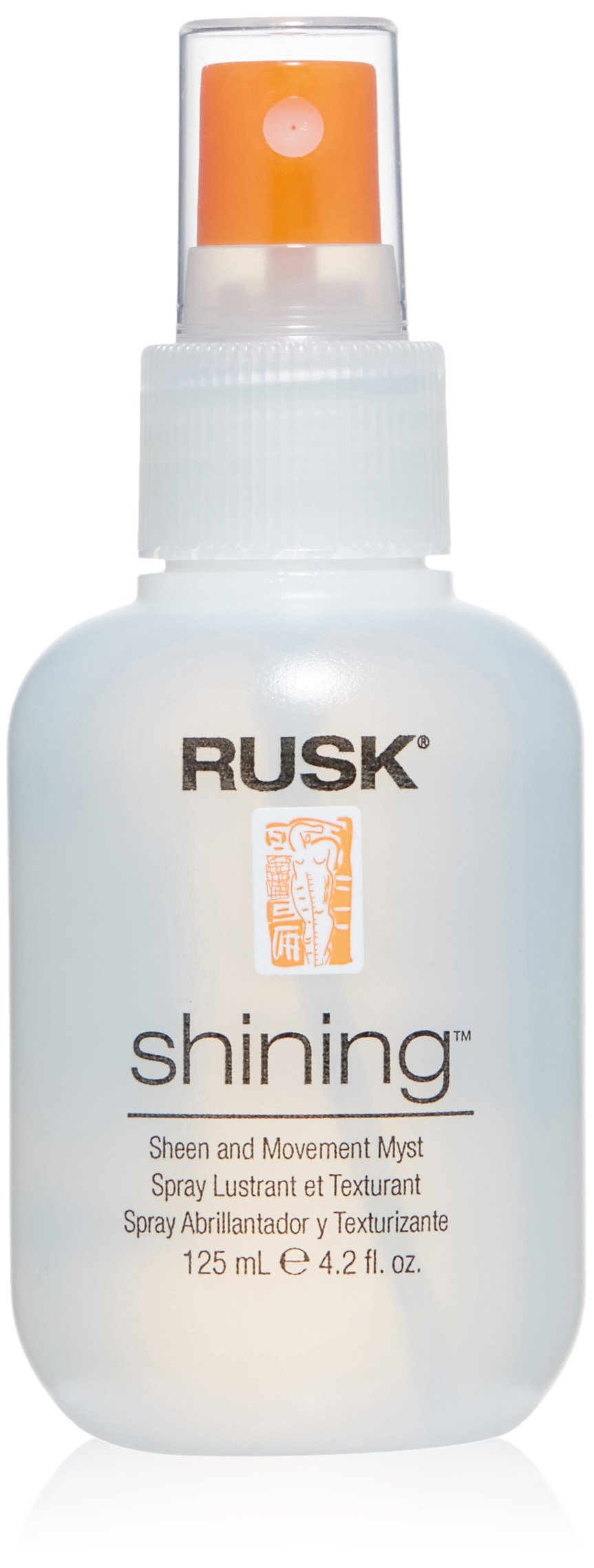 Rusk Shining Sheen & Movement Myst, 4.2 Oz - Non-Aerosol Hair Shine & Protection Spray