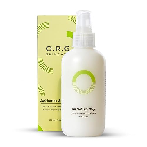 O.R.G. Skincare Body Scrub Gel Exfoliator For Glowing Skin - 6Oz Natural & Cruelty-Free