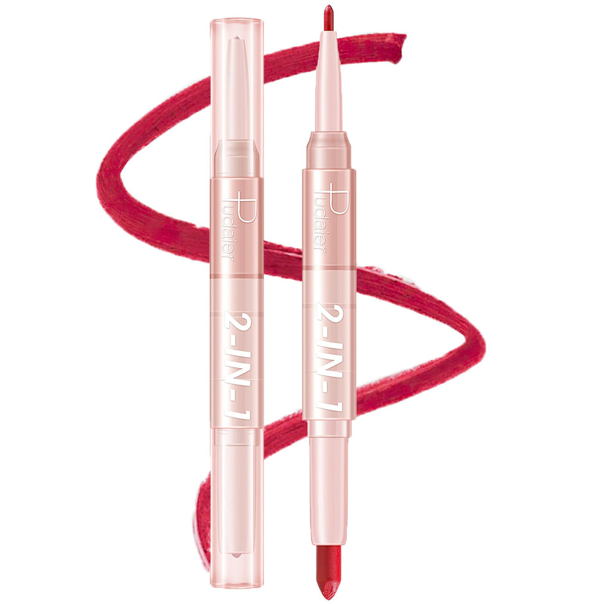 Mielikki 2-In-1 Lip Liner & Lipstick Set, Matte, Waterproof, Highly Pigmented, Color #10