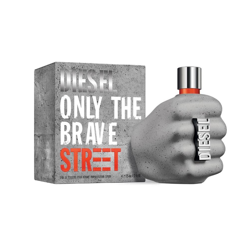 Diesel Only The Brave Street Cologne For Men, 4.2 Fl Oz Eau De Toilette Spray