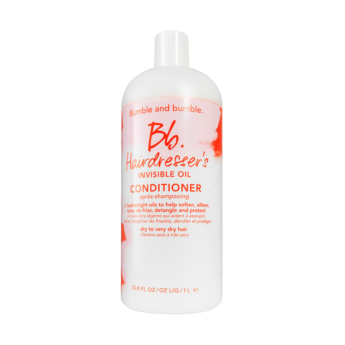 Bumble And Bumble Hairdresser'S Invisible Oil Conditioner, Hydrating, Anti-Frizz, 33.8 Fl Oz